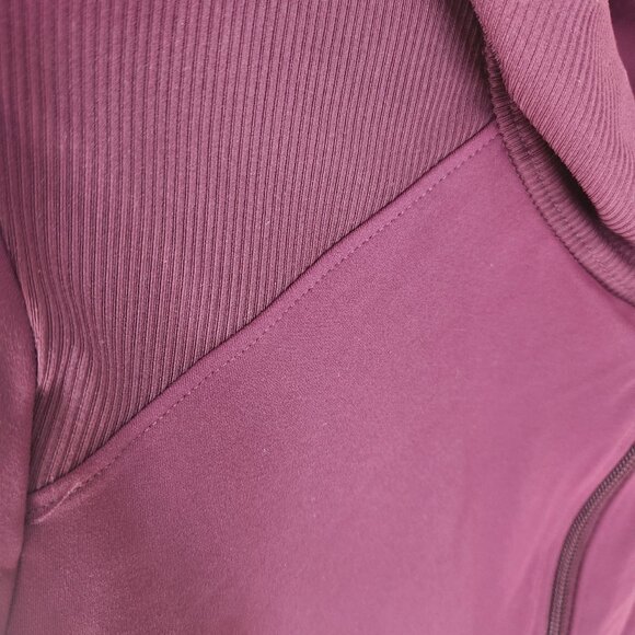 Under Armour Womens Meridian Fitted Jacket SMALL Plum Purple - Picture 3 of 7